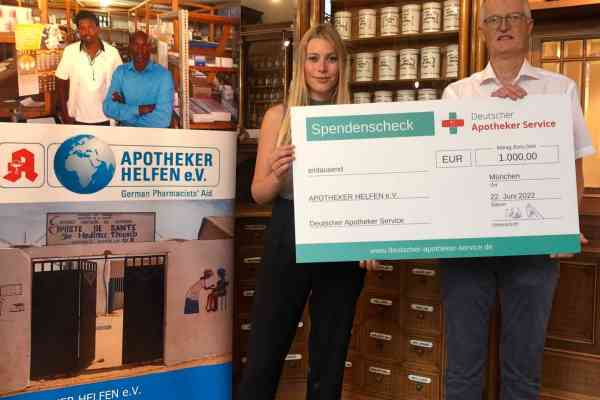 Deutscher Apotheker Service ist neues F&ouml;rdermitglied bei Apotheker Helfen e.V.
