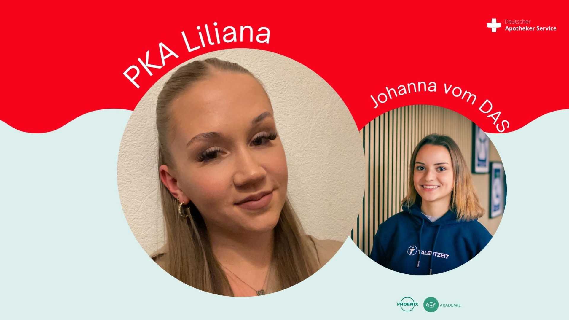 PKA Stipendiatin Liliana mit unserer Autorin Johanna